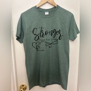 Gildan Softstyle Heather Green Tee